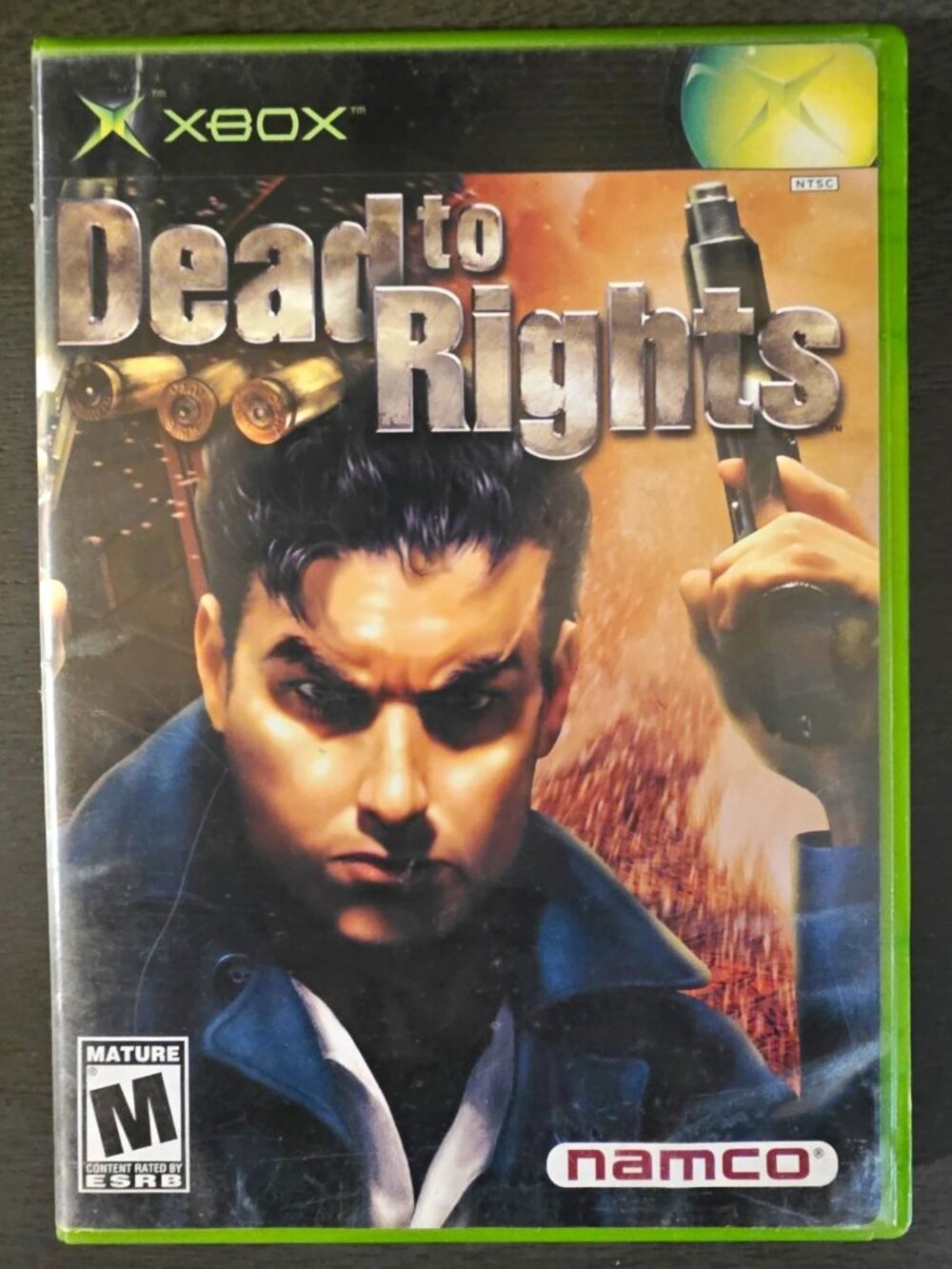 NAMCO Dead to Rights Microsoft Xbox NTSC-U/C M 2002 Manual Included